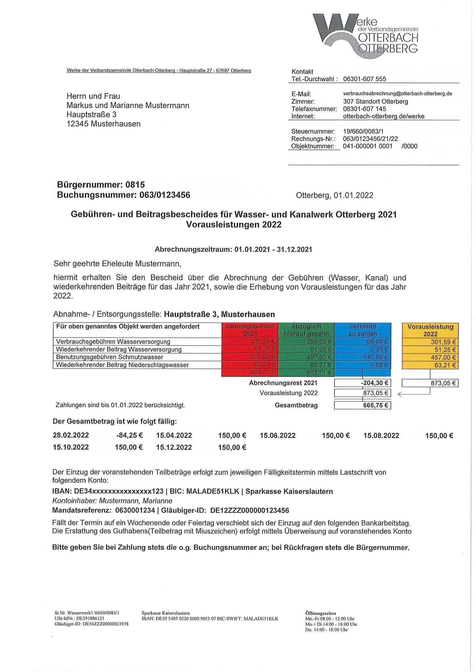 Bescheid Einfach Erklärt-1 | Otterbach-Otterberg